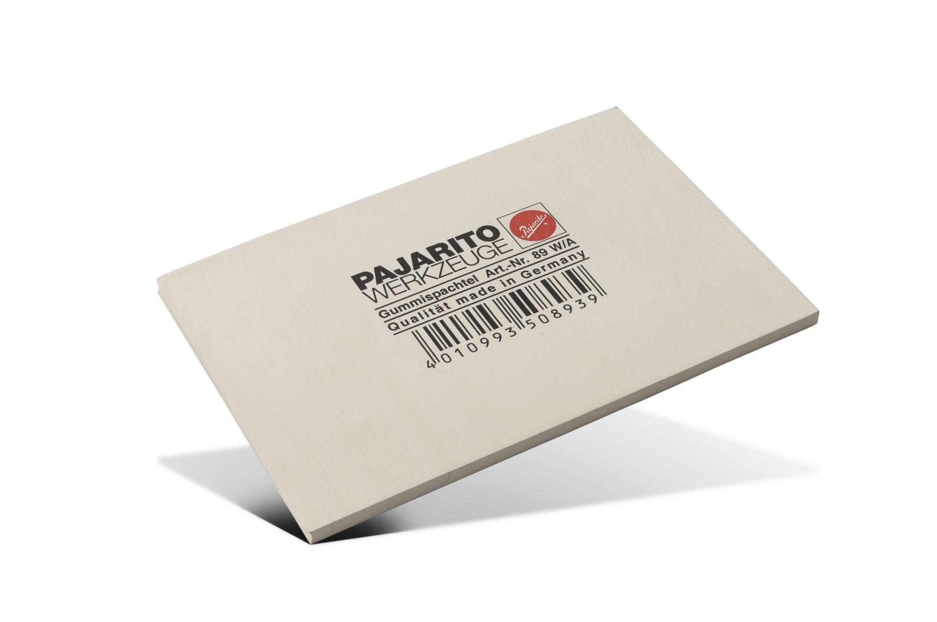 Super soft rubber squeegee 8 x 12cm Super soft rubber squeegee 8 x 12cm