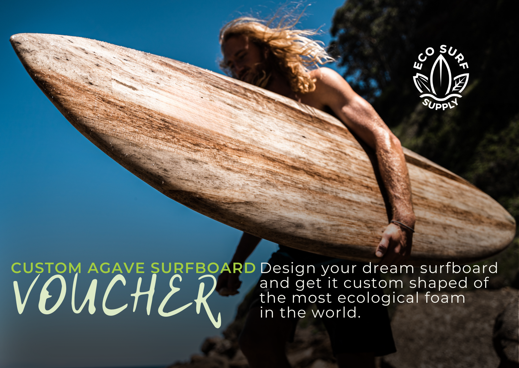 Custom Agave Surfboard Voucher