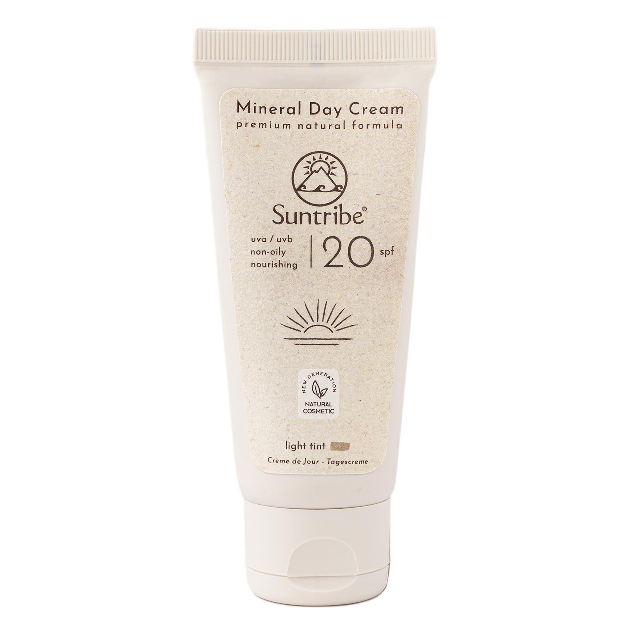 Suntribe Natural Mineral Day Cream SPF 20 (40 ml) Suntribe Natural Mineral Day Cream SPF 20 (40 ml)