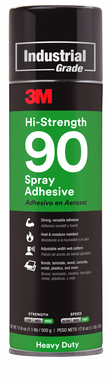 3M Scotch-Weld SW90 Spray Adhesive, beige, 500ml 3M Scotch-Weld SW90 Spray Adhesive, beige, 500ml