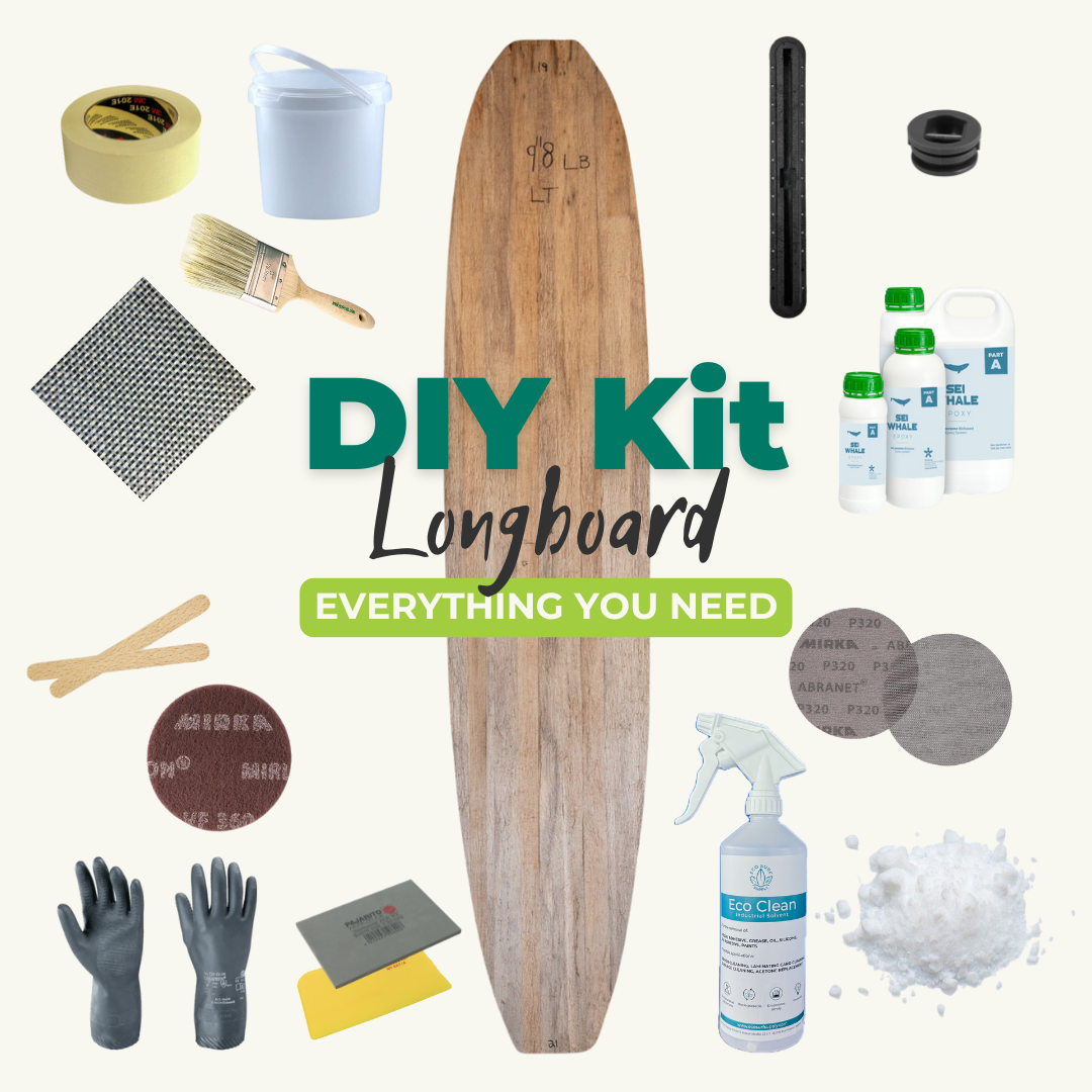 DIY Agave Surfboard Starter Kit Longboard 9'8 – Everything You Need to Shape Your Own Board