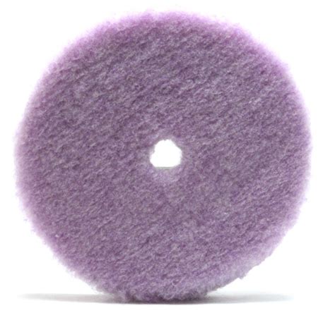 6.5"/165mm Cut Pad - Pace Purple Foamed Wool Heavy