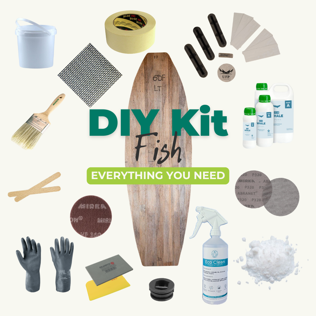 DIY Agave Surfboard Starter Kit Fish 6'0 – Everything You Need to Shape Your Own Board