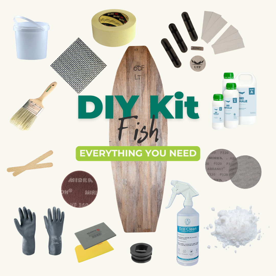 DIY Agave Surfboard Starter Kit Fish 6'0 – Everything You Need to Shape Your Own Board DIY Agave Surfboard Starter Kit Fish 6'0 – Everything You Need to Shape Your Own Board