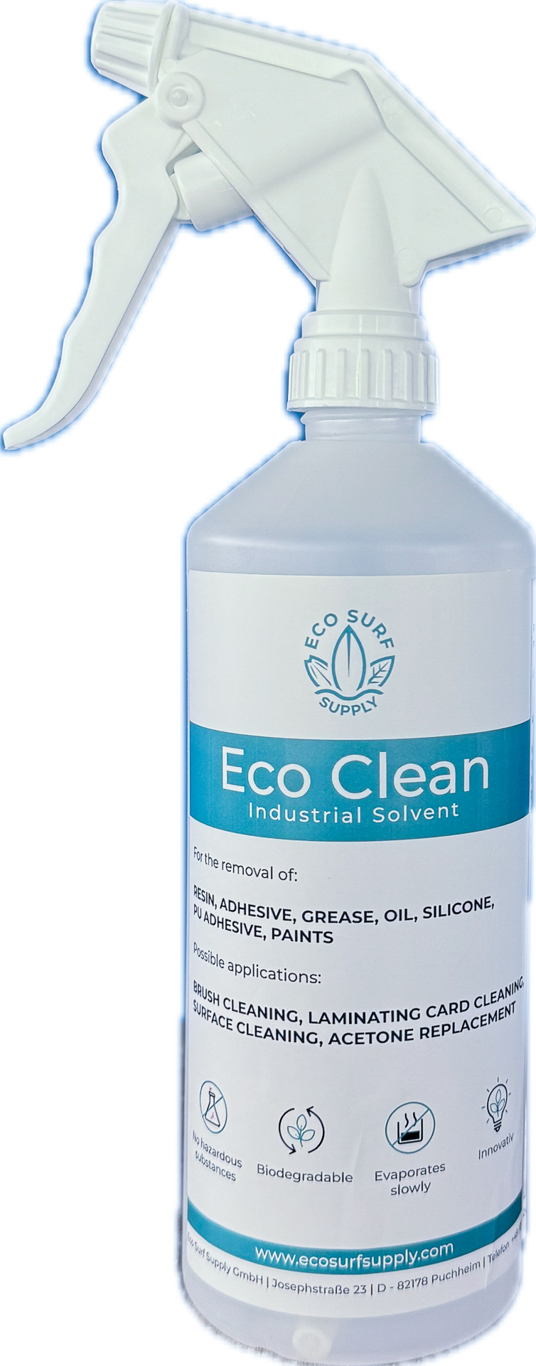 0,75 liter Eco Clean - industry solvent