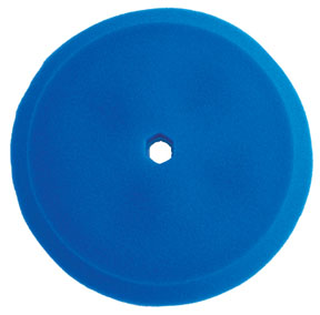 8.5"/216mm Polishing Pad - Blue Foam - Double-Sided Screw-On